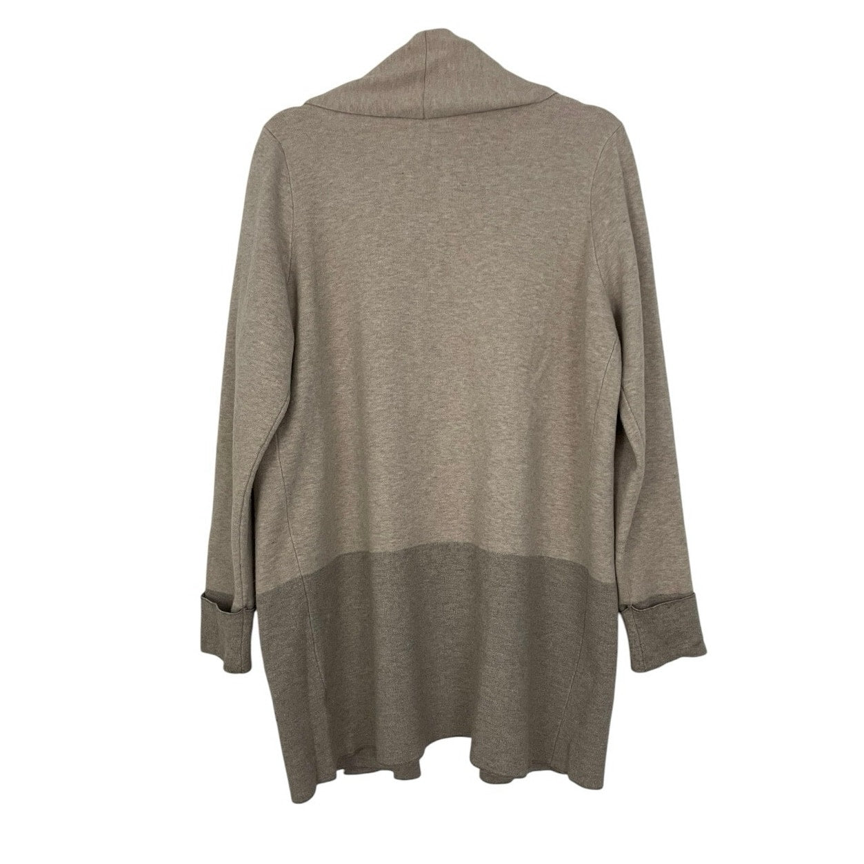 Jones New York Beige & Grey Cardigan Sweater