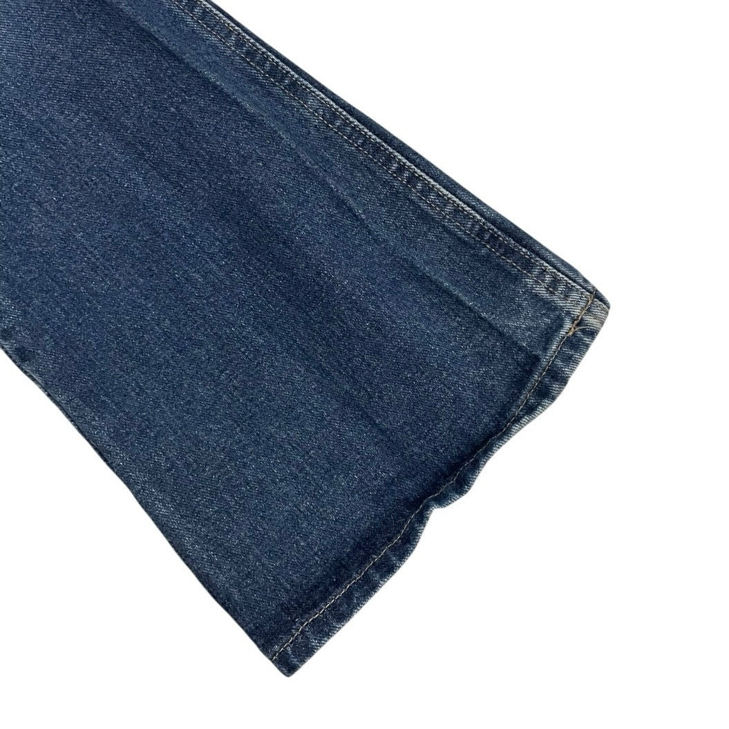 Mudd Vintage Juniors Dark Wash Low Rise Flare Jeans