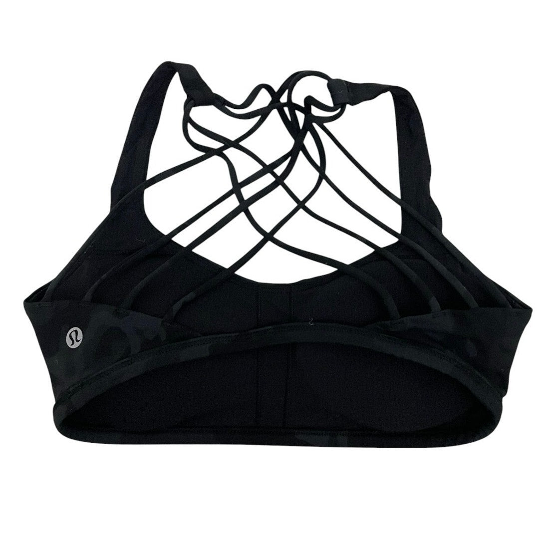 Lululemon Athletica Camouflage Strappy Back Active Sports Bra