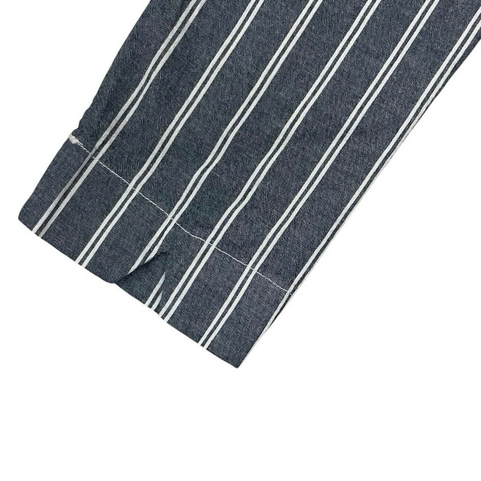 John Galt Blue & White Striped Trousers