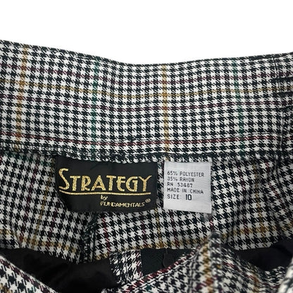Strategy by Fundamentals Vintage Gingham Trousers