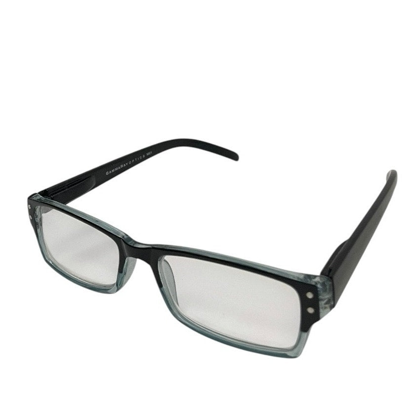 Gamma Ray Optics Blue & Black Frame Prescription Reading Glasses