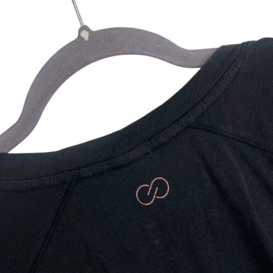 Calia by Carrie Underwood Black Short Sleeve Active Top
