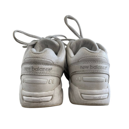 New Balance Abzorb Walking Strike Path 574 White Platform Sneakers SL-2 Fit