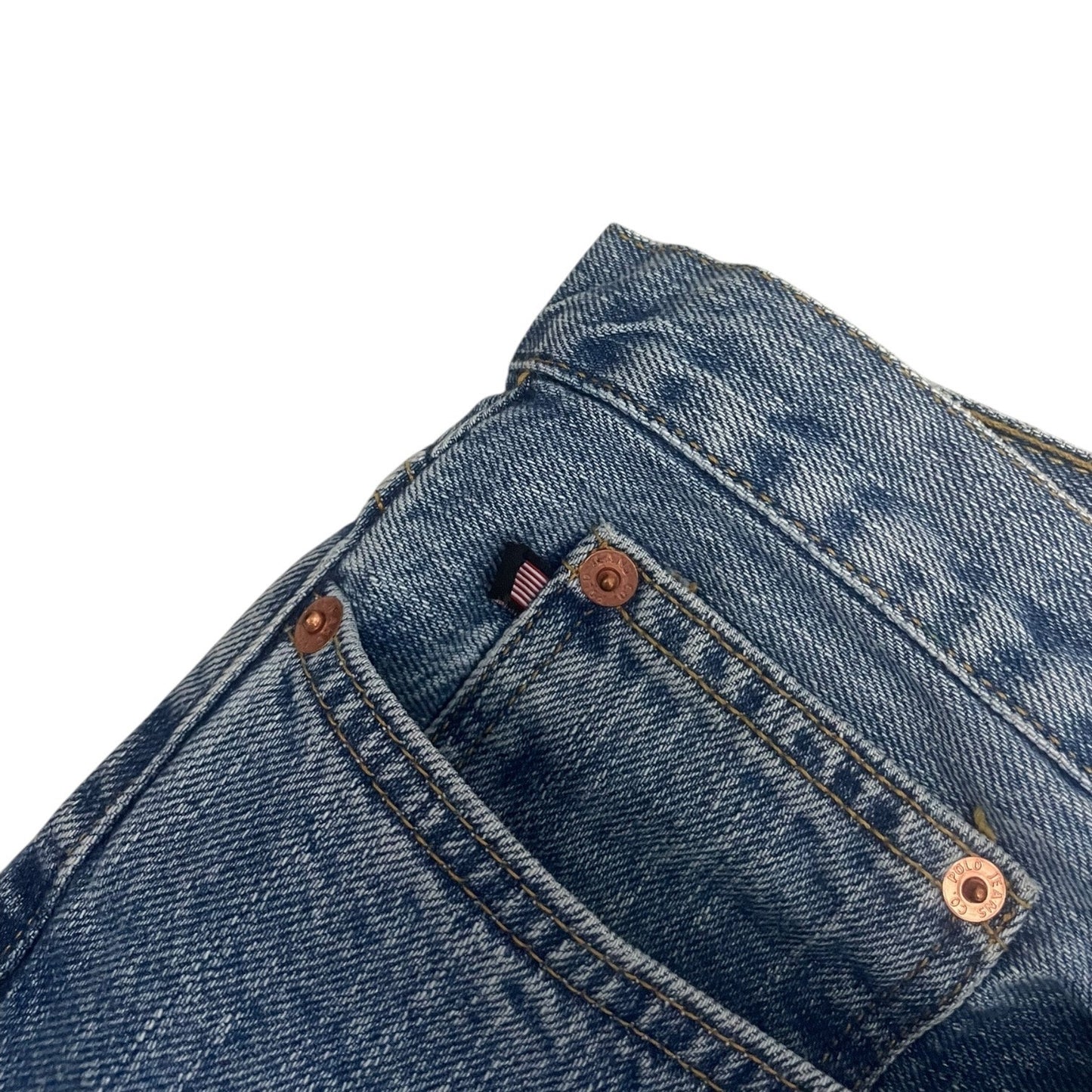 Polo Jeans Company by Ralph Lauren Vintage Cropped Saturday Jeans