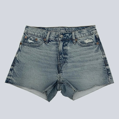 NWT American Eagle Ex-Boyfriend Stretch Low Rise Mini Jean Shorts