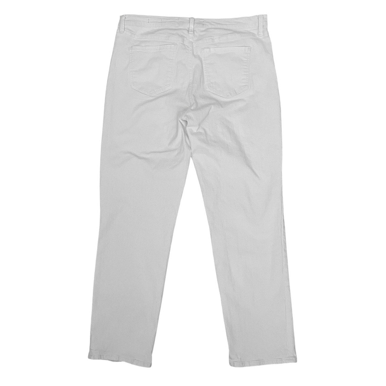 Gloria Vanderbilt White Boyfriend Jeans