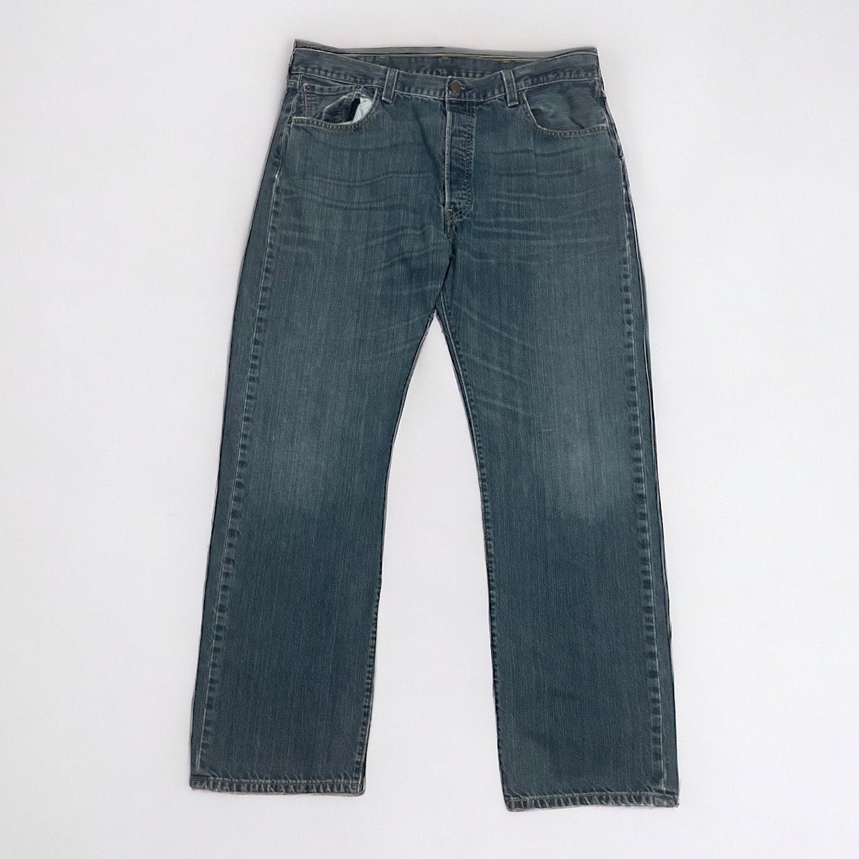 Levi’s Mens 501 Straight Fit Jeans