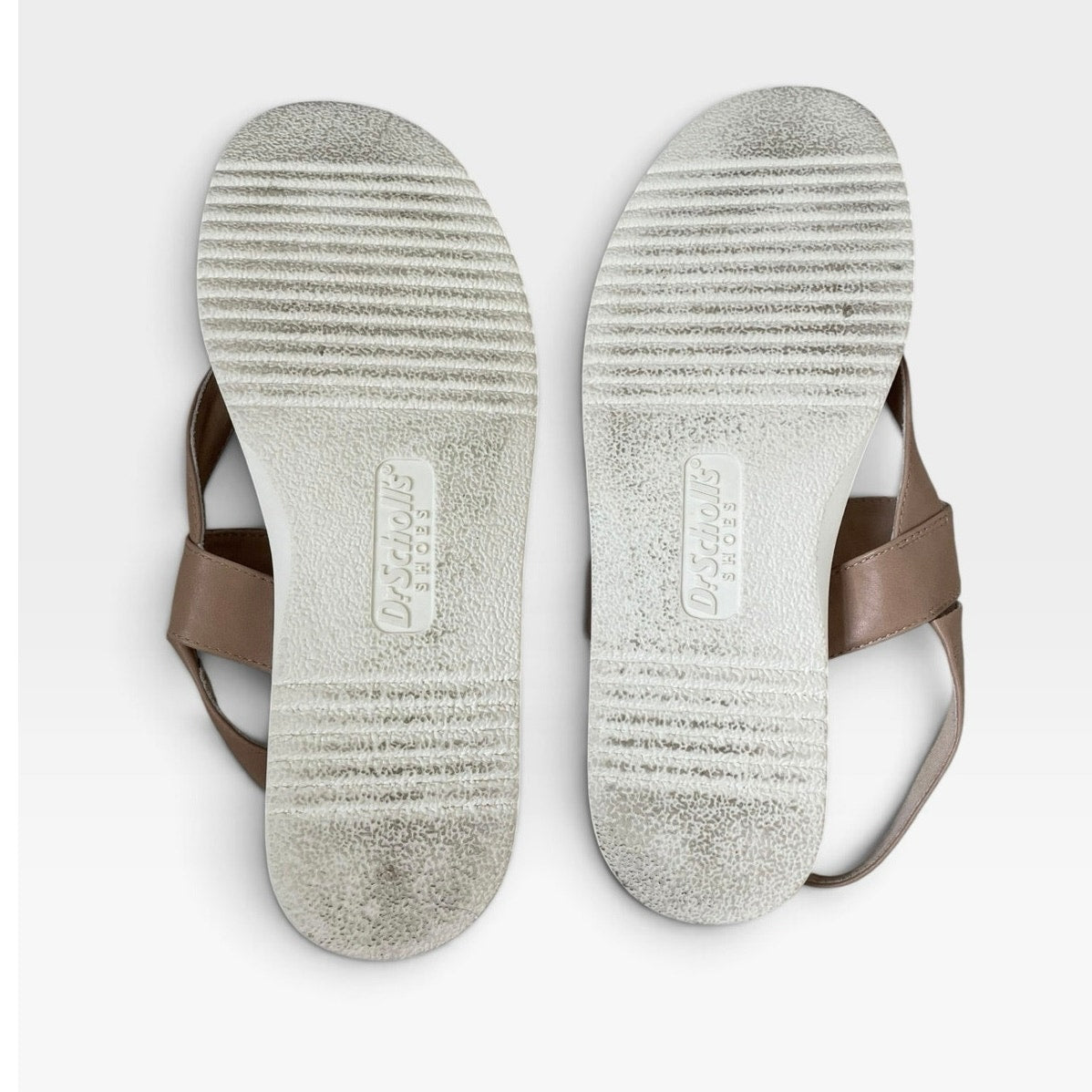 Dr. Scholl's Beige So Chill Slingback Strappy Thong Sandals