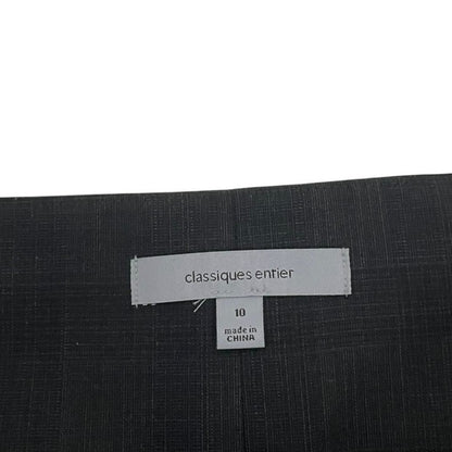 Classiques Entier Grey Wide Leg High Rise Dress Pants