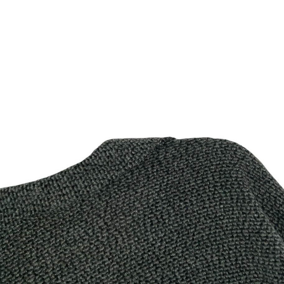 First Love Green Button Down Knit Top
