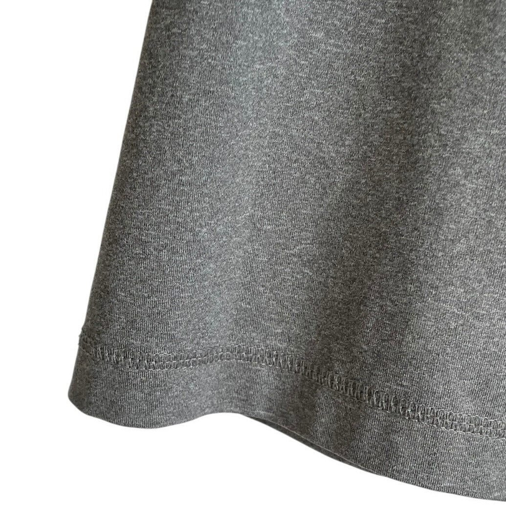Fila Performance Port Athletic Grey Racerback Active V-Neck Tank Top