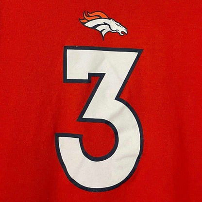 NFL Team Apparel Denver Broncos Russell Wilson #3 Graphic Tee