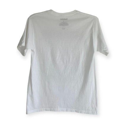 Nickelodeon Authentic White Iconic Characters Short Sleeve Graphic Tee