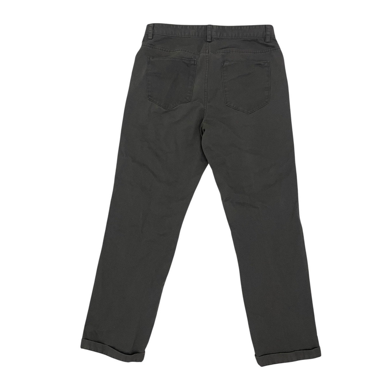 Calvin Klein Mens Grey Straight Leg Pants