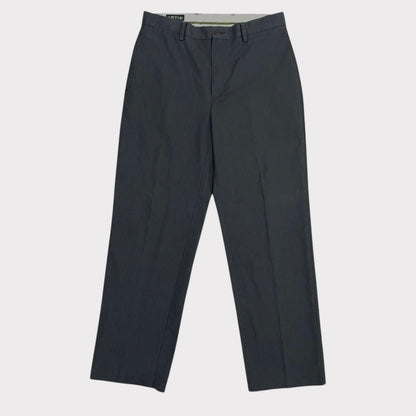 Orvis Mens Grey Cotton Dress Pants