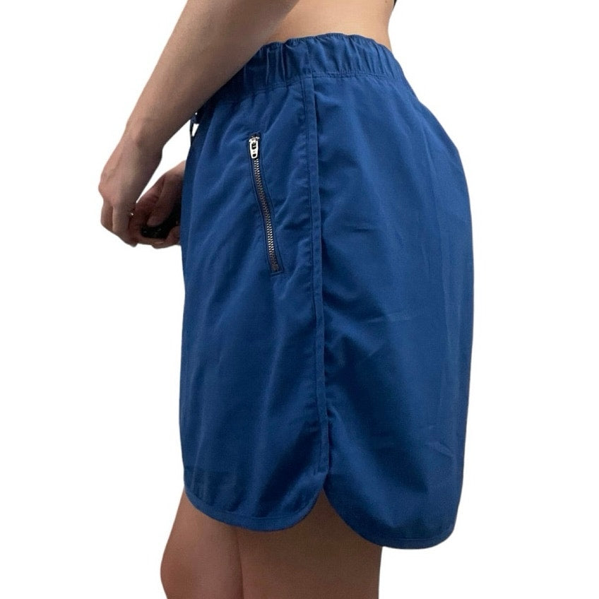 Athleta Blue Athletic Mini Golf Tennis Skirt with Shorts Lining