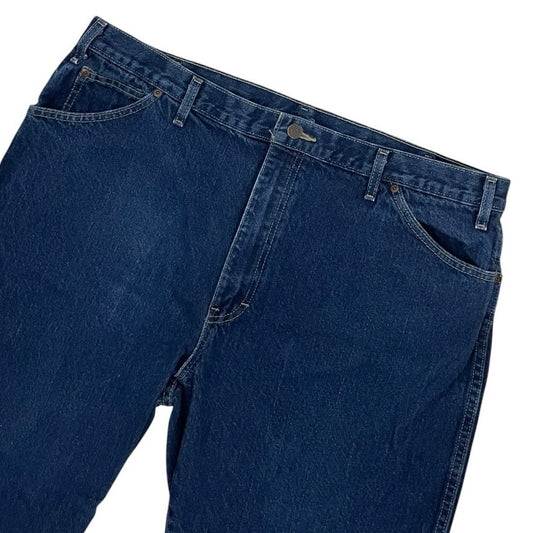 NWOT Mens Dickies Dark Wash Straight Leg Denim Jeans