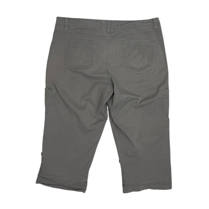 Sonoma Life + Style Grey Modern Capri Pants