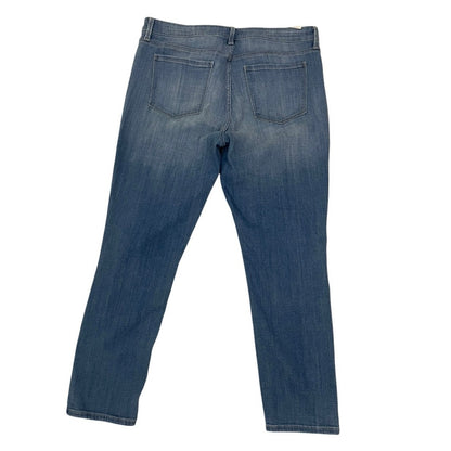 Cosmic Blue Love Distressed Jeans