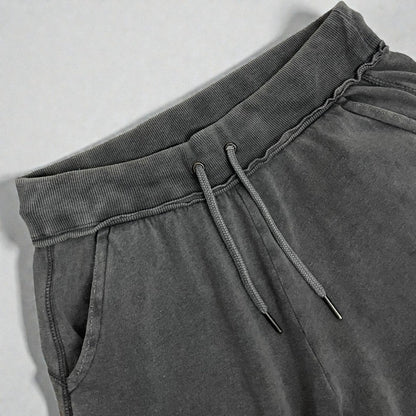 Yummy Sweater Co. Grey Ankle Cropped Sweatpants