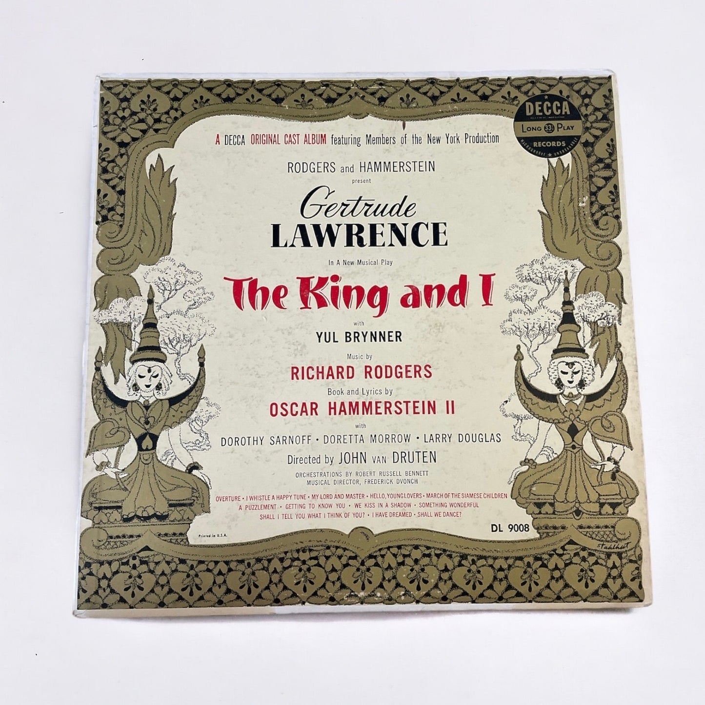 Rodgers & Hammerstein Gertrude Lawrence in The King and I Vinyl Record