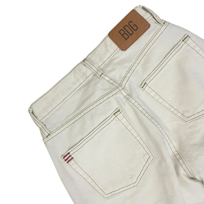 BDG Cream High Rise Cowboy Jeans