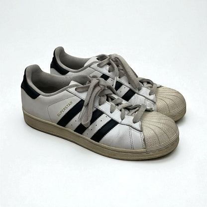 Adidas Black & White Superstar Sneakers