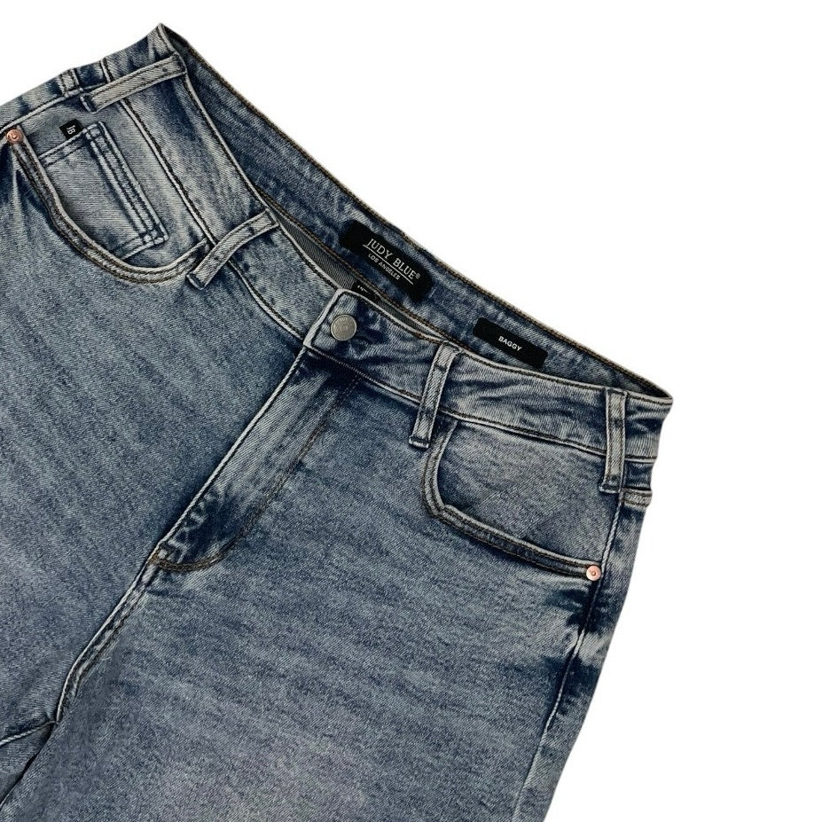 Judy Blue High Rise Wide Leg Baggy Jeans