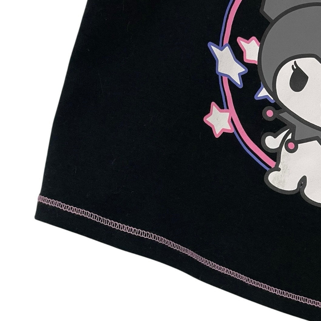 Kuromi by Sanrio Black Graphic Tank Top