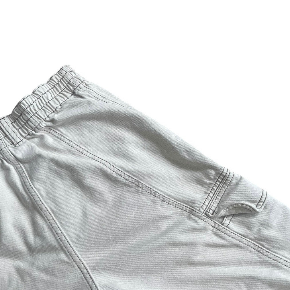 BDG Cream Relaxed Skate Jean Denim High Rise Utility Cargo Pants