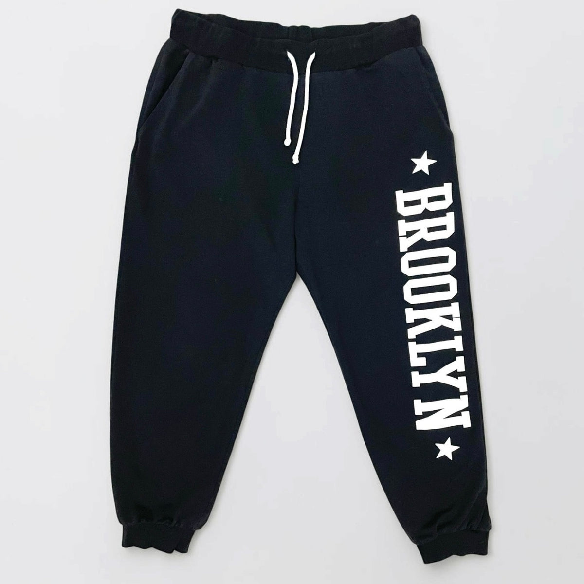 Divided by H&M Mens Black & White Brooklyn Sweatpants