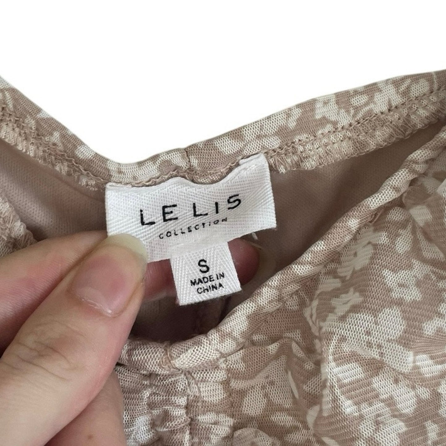 Lelis Floral Ruched Cinched Cropped Tie Front Tank Top