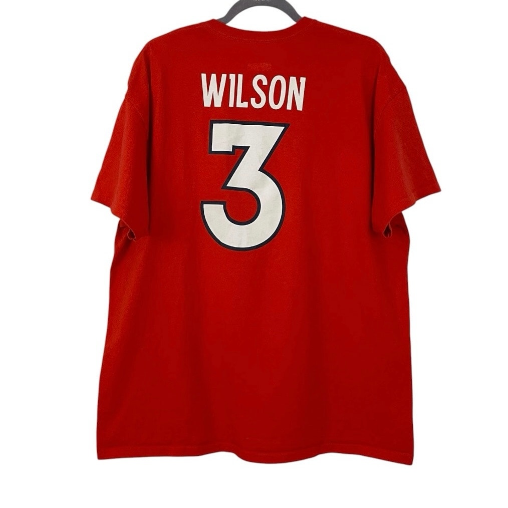 NFL Team Apparel Denver Broncos Russell Wilson #3 Graphic Tee