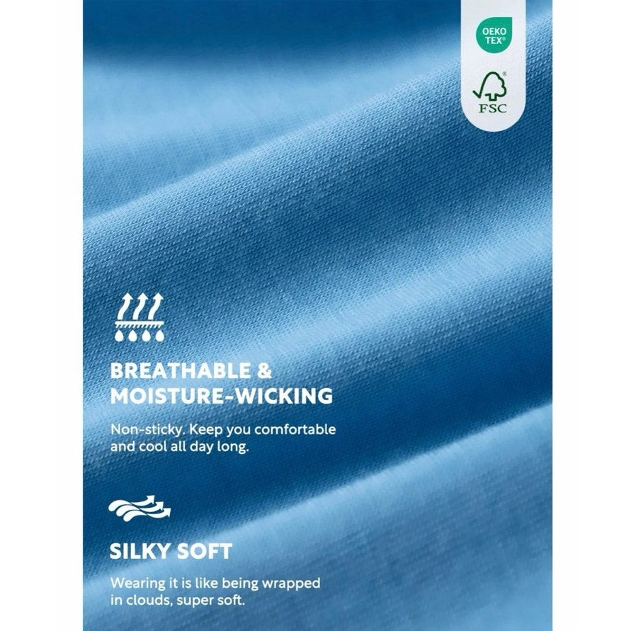 NWT Separatec Mens Assorted Colors Silk Touch Boxer Briefs 7 Pack