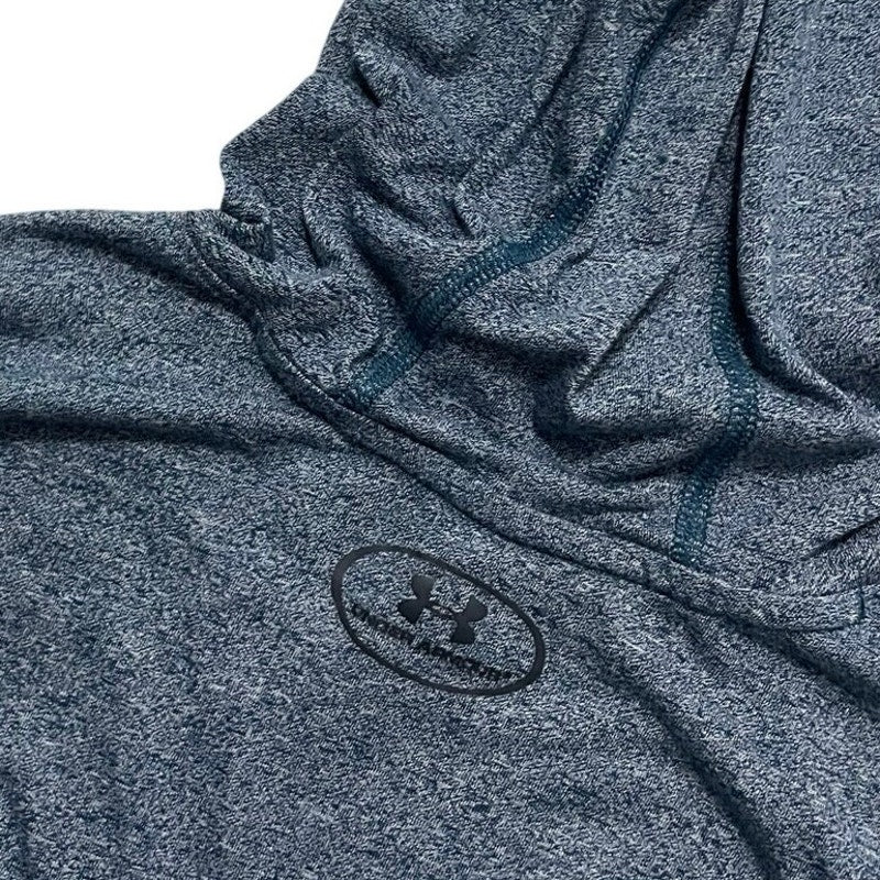 Under Armour Mens Threadborne Blue Active Hoodie Sweatshirt