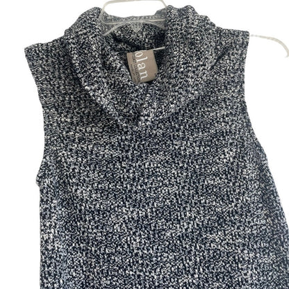 Dolan Left Coast Collection Grey Knit Cowl Neck Sleeveless Sweater