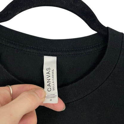 Shiny AF Dandelion Graphic Black & Yellow Short Sleeve Tee