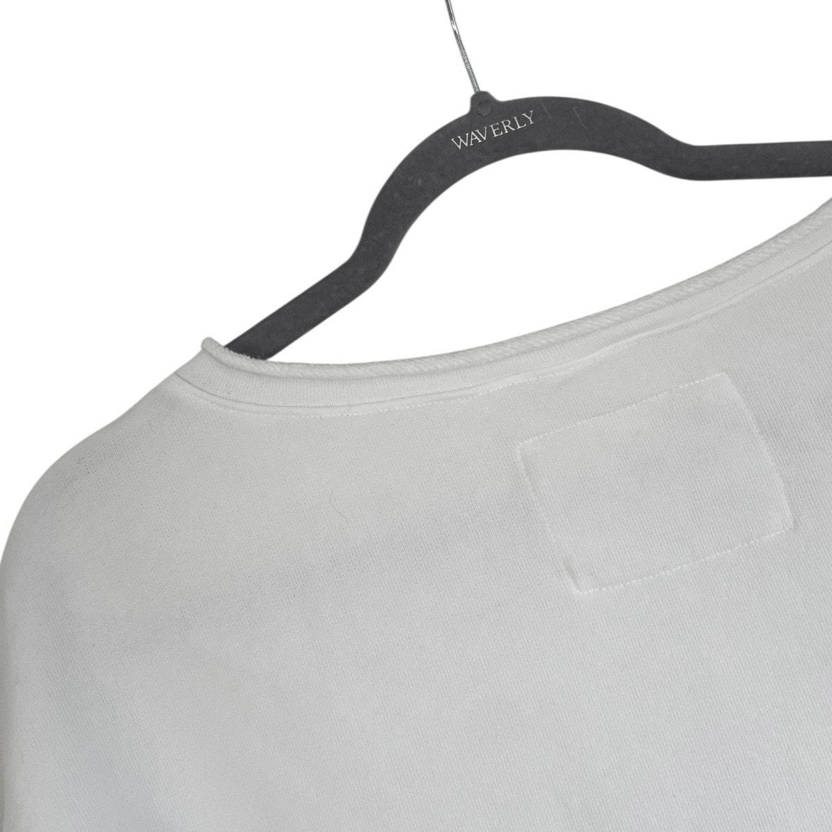 Frank & Eileen Tee Lab White One Size Crewneck Blouse