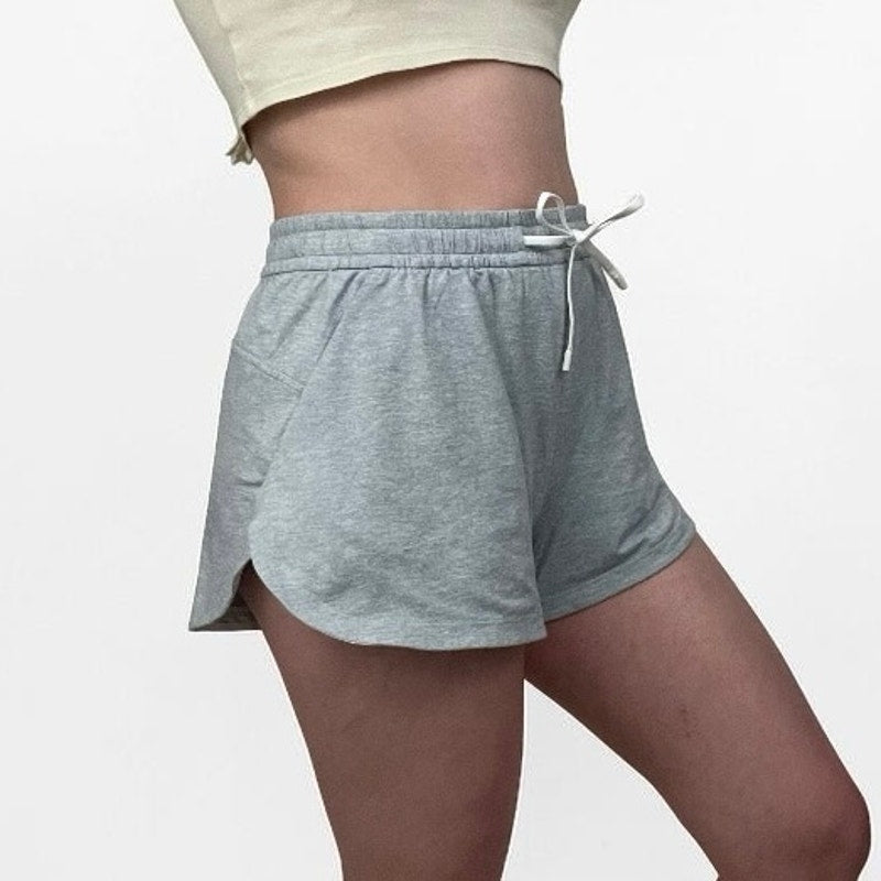 Lululemon Athletica Grey Mini Shorts