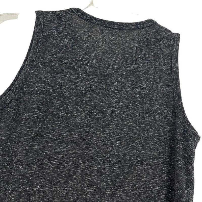 Athleta Soft Grey Asymmetrical Tank Top Blouse