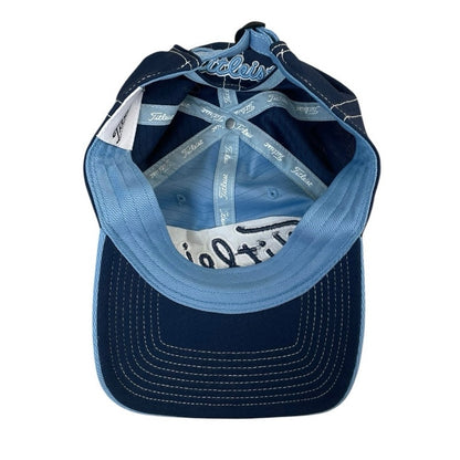 Titleist Blue Color Block Strapback Golf Hat