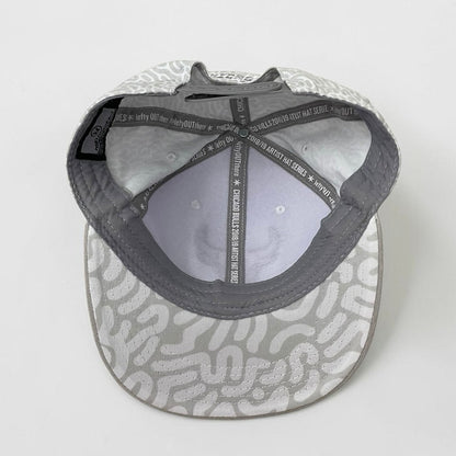 Chicago Bulls Lefty Out There 2018/19 Artist Series Grey Snapback Hat