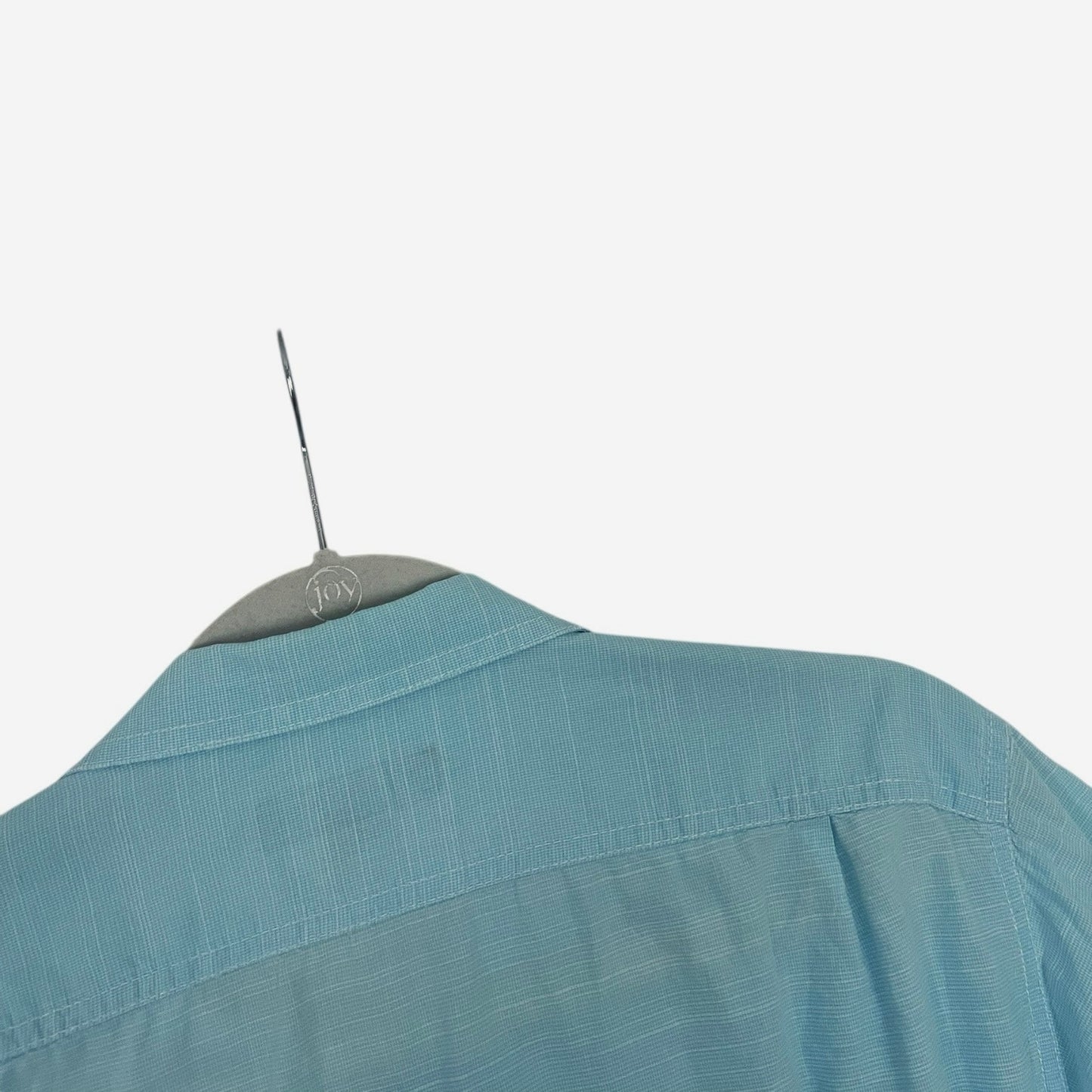 Cremieux Classics Mens Blue Short Sleeve Button Down Shirt