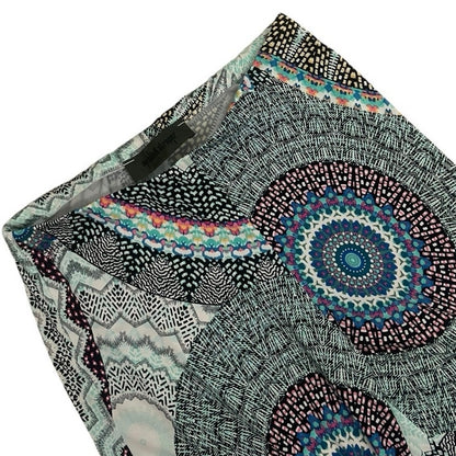 Au Soleil De St. Tropez Colorful Mandala Print Boho Pants