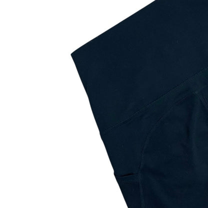 Navy Blue High Rise Active Leggings with Pockets