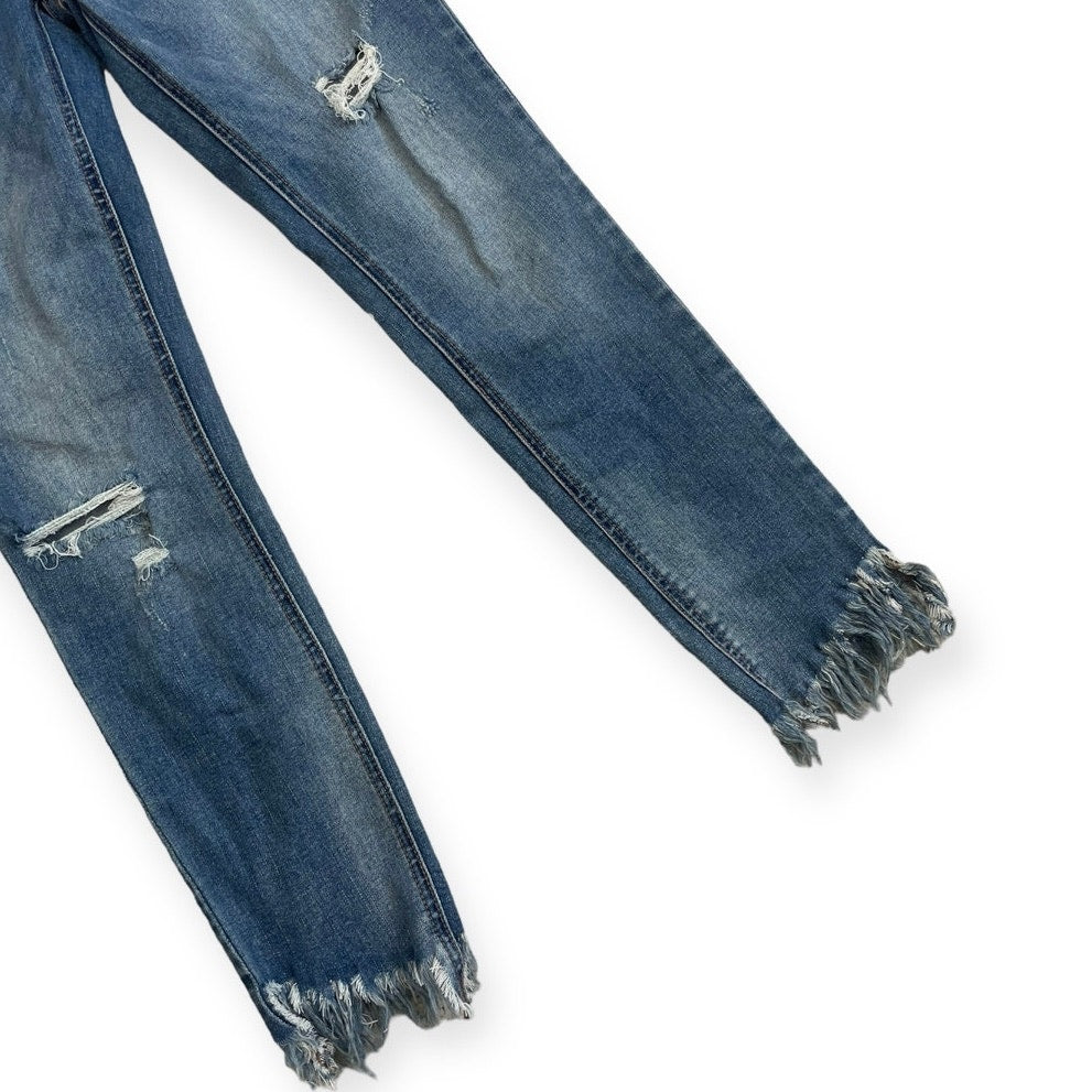 Free People Distressed Skinny Jeans