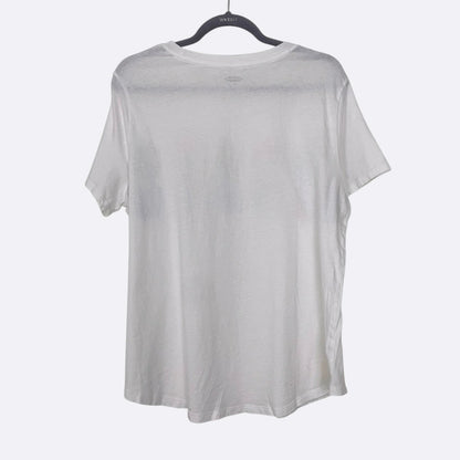 Old Navy Everywear White Pineapple Graphic Tee
