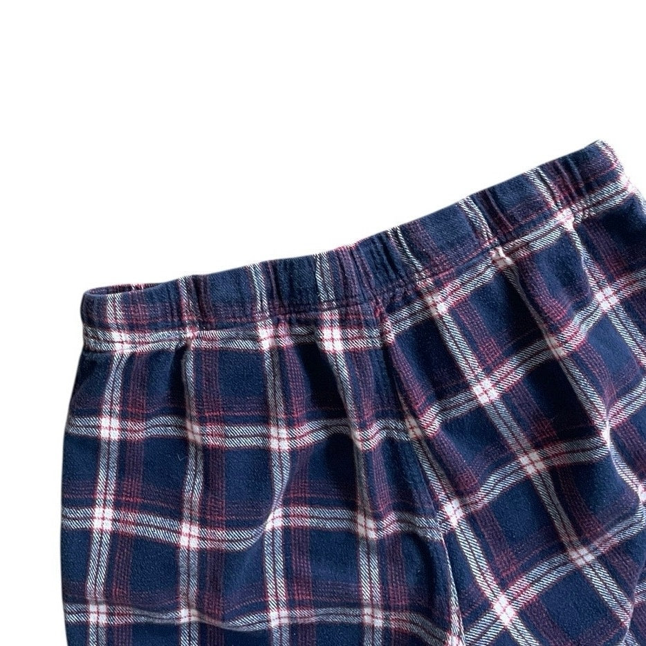 Nordstrom Mens Blue & Red Plaid Cotton Pajama Pants