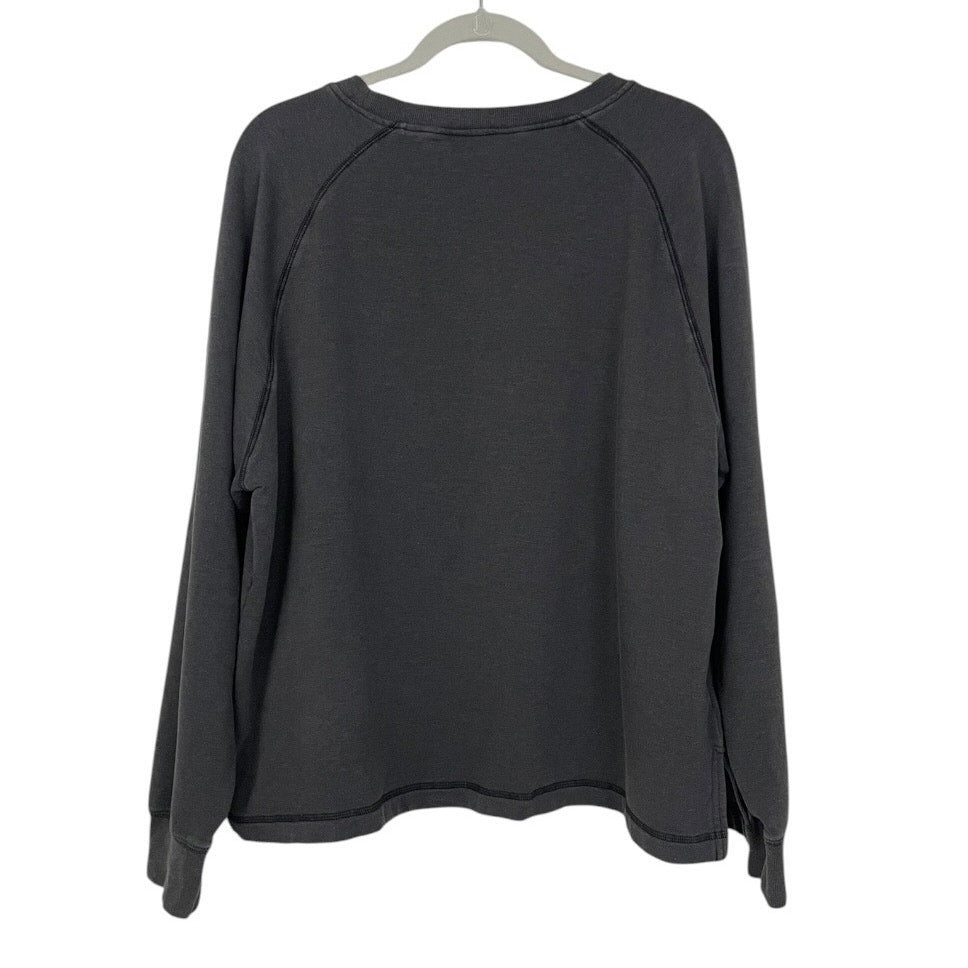 Eddie Bauer Grey Pullover Sweatshirt